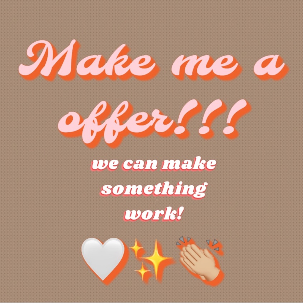 Make me and offer!!